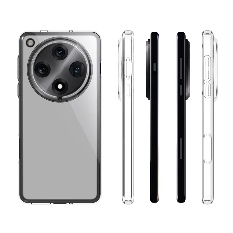 10 قطع / عبوة لـ Oppo Find X8 Pro 5G غطاء شفاف خالي من العلامات المائية غطاء واقٍ من مادة TPU