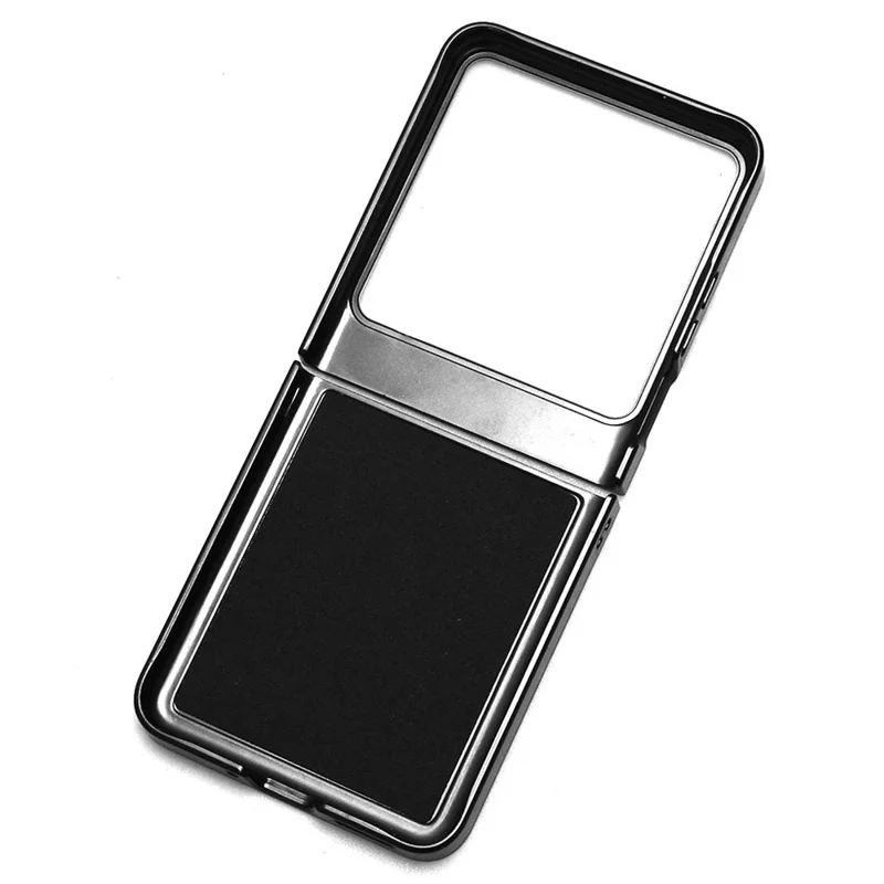 Funda para Infinix Zero Flip 5G de fibra de carbono con textura, a prueba de golpes, de PU+PC - Marrón