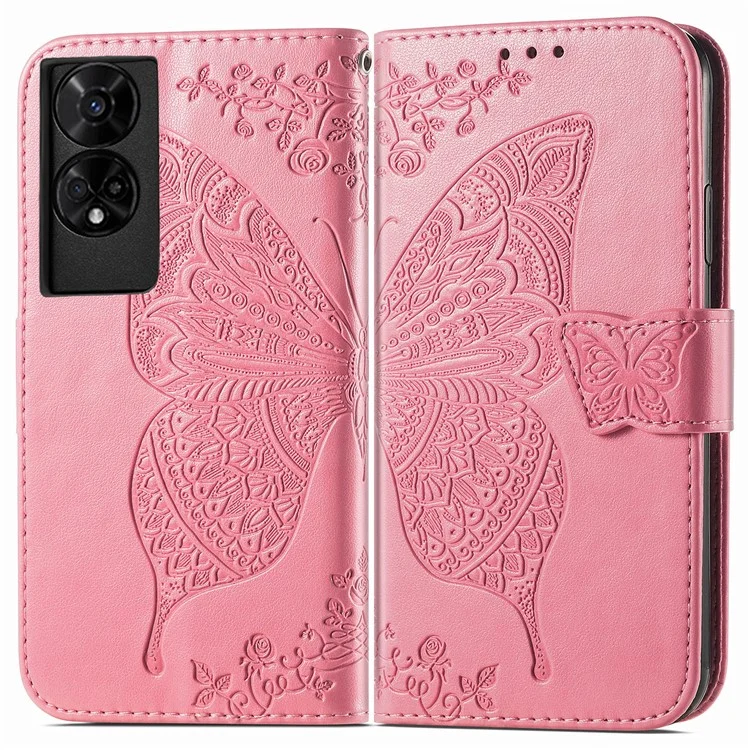 For TCL 50 5G Case PU Leather Wallet Phone Cover Butterfly Pattern - Pink

Custodia per TCL 50 5G in pelle PU con copertura per telefono a motivo farfalla - Rosa