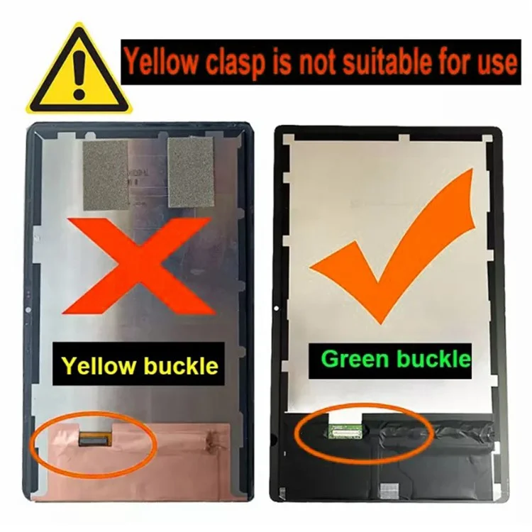 For Teclast T40 Pro (2021) OEM Grade S LCD Screen and Digitizer Assembly Part (Without Logo) (Green Buckle)