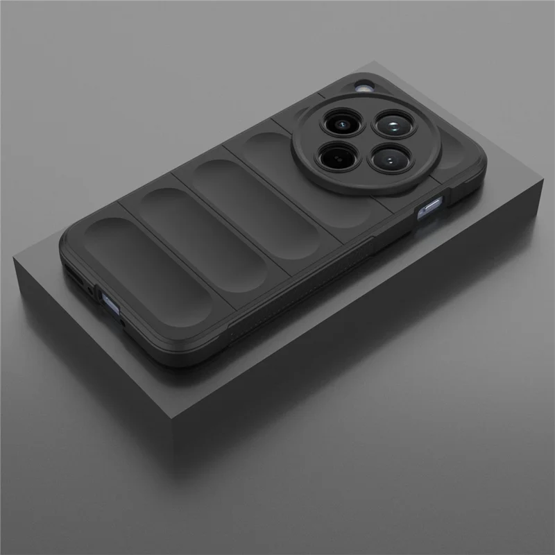 For Oppo Find X8 5G Case Anti-Drop Soft TPU Rugged Phone Back Cover - Black