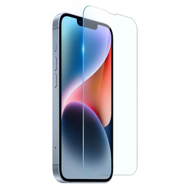 Northjo Ultra Clear Shock-resect Для Iphone 14 Плюс 2 в 1 Крышка Телефона с Антипроводной TPU с Защитником из Закаленного Стеклянного Экрана