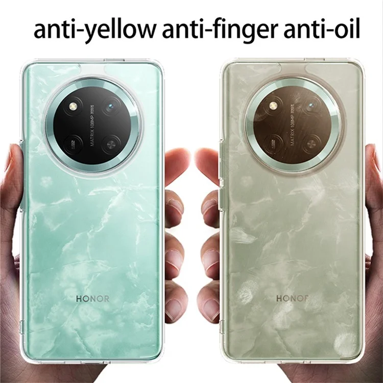 Compre em quantidade Capa para Honor X60 Pro 5G compatível com MagSafe, resistente a arranhões, de PC+TPU - Transparente