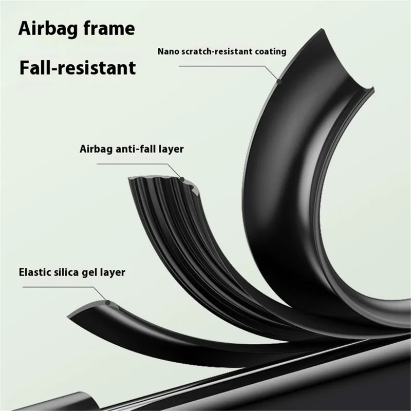 For Xiaomi 15 Case Slim TPU+PC+PU Leather Phone Back Cover (2nd Gen) - Black