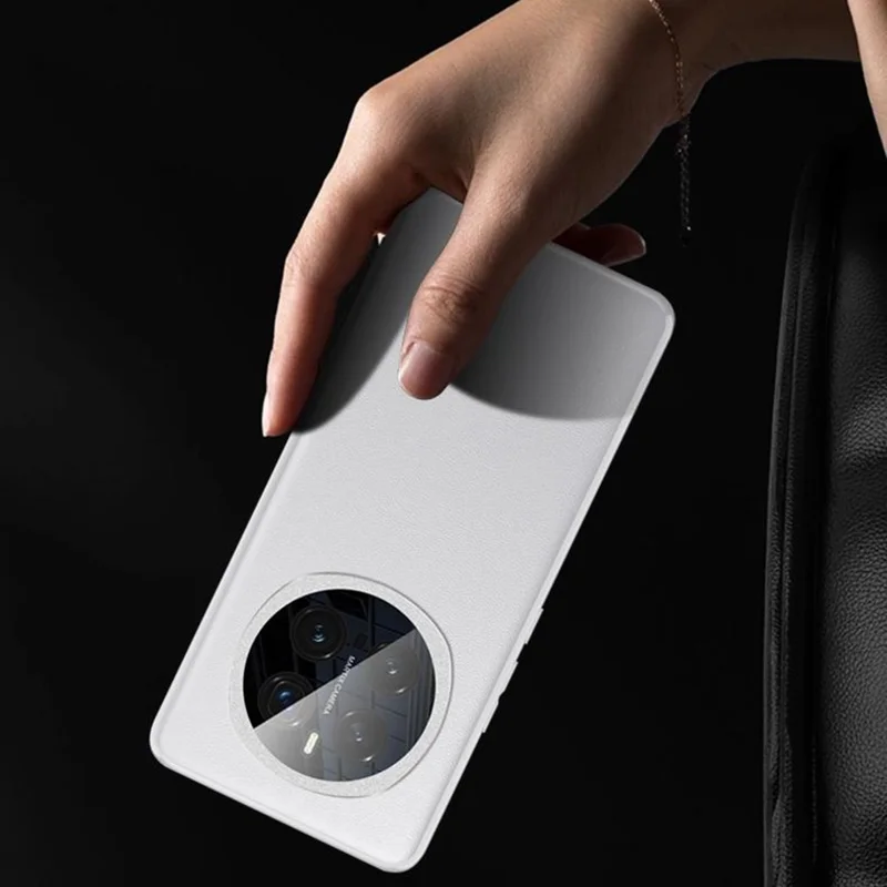 For Honor Magic7 Pro 5G Case Slim TPU+PC+PU Leather Phone Back Cover (2nd Gen) - Black