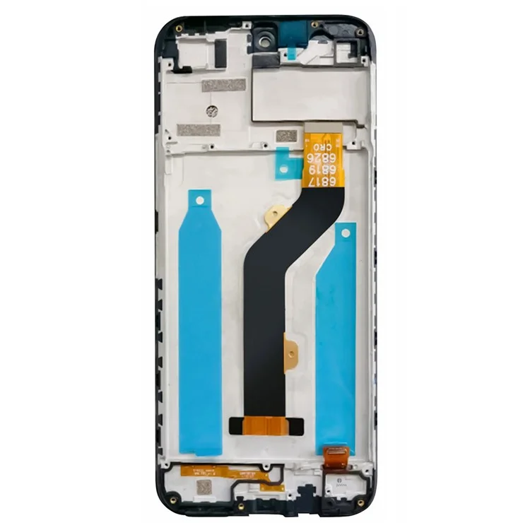 Per Infinix Hot 12 Play 4G X6816 Sostituzione parte di assemblaggio dello schermo LCD e del digitizer di Grado C + Cornice (Senza logo)