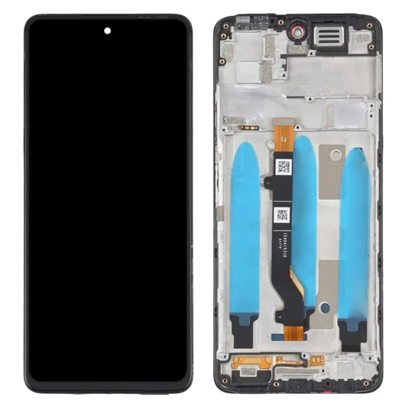 For Infinix Zero 5G X6815 X6815B Grade C LCD Screen and Digitizer Assembly + Frame Part  (Without Logo)