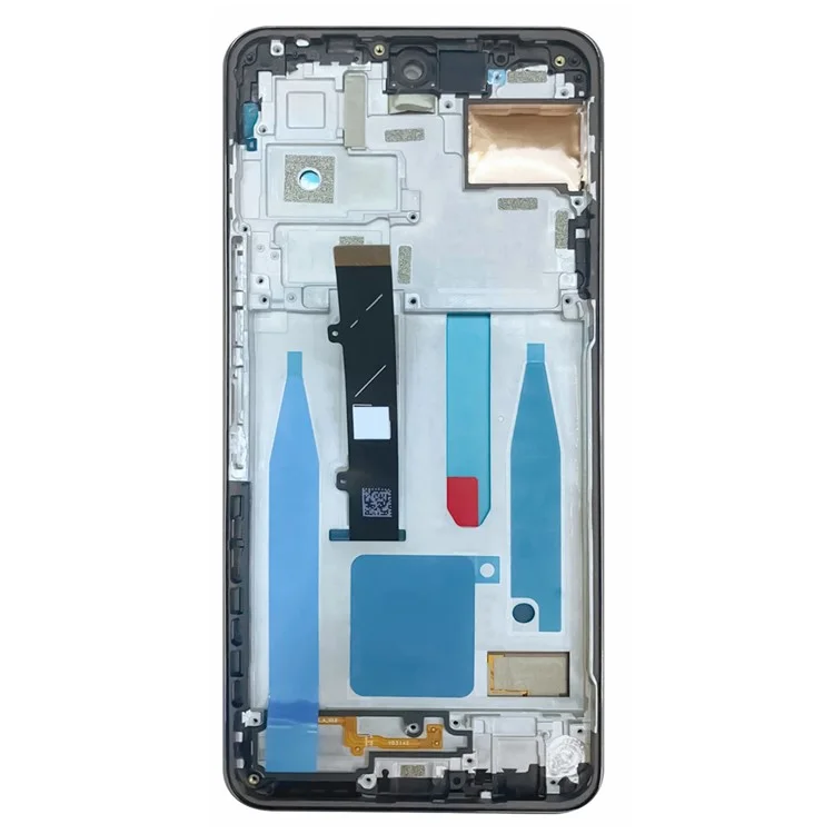 Per TECNO Camon 18 Premier CH9 OEM Grade S OLED Screen e Digitizer Assembly + Frame (senza logo) - Nero