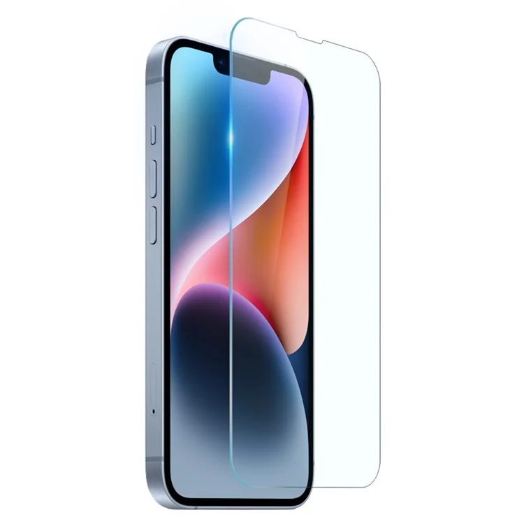 Northjo Ultra Clear Telephip Case Para Iphone 14 Plus Anti-Fall Protective 3 en 1 TPU Case Con Protector de Pantalla de Vidrio Templado / Cubierta de Lente de Cámara