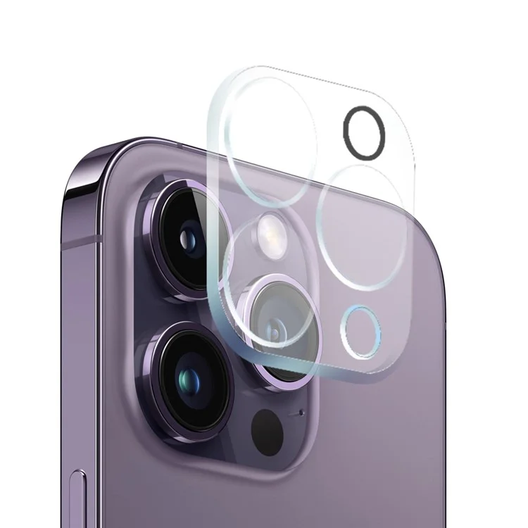 Northjo HD 3 в 1 Телефона TPU Для Iphone 14 Pro Max Shockper Anty-shop Case с Защитным Экраном из Закаленного Стекла / Крышка Объектива Камеры