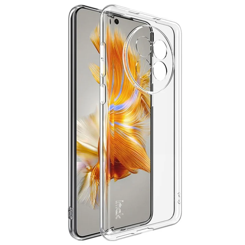 IMAK UX-5 Series for Huawei Mate 50 4G Transparent Phone Case Anti-drop Flexible TPU Phone Back Cover