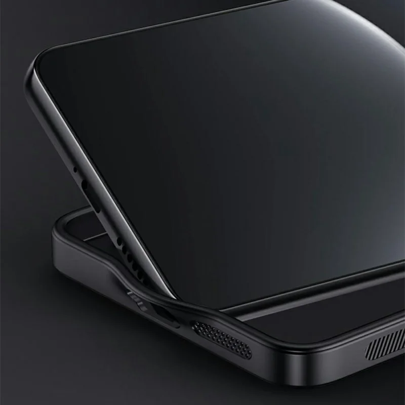 For Huawei nova 13 Pro 5G Case Træstruktur PU-læder med belægning PC+TPU Telefonbeskyttelse - Sort