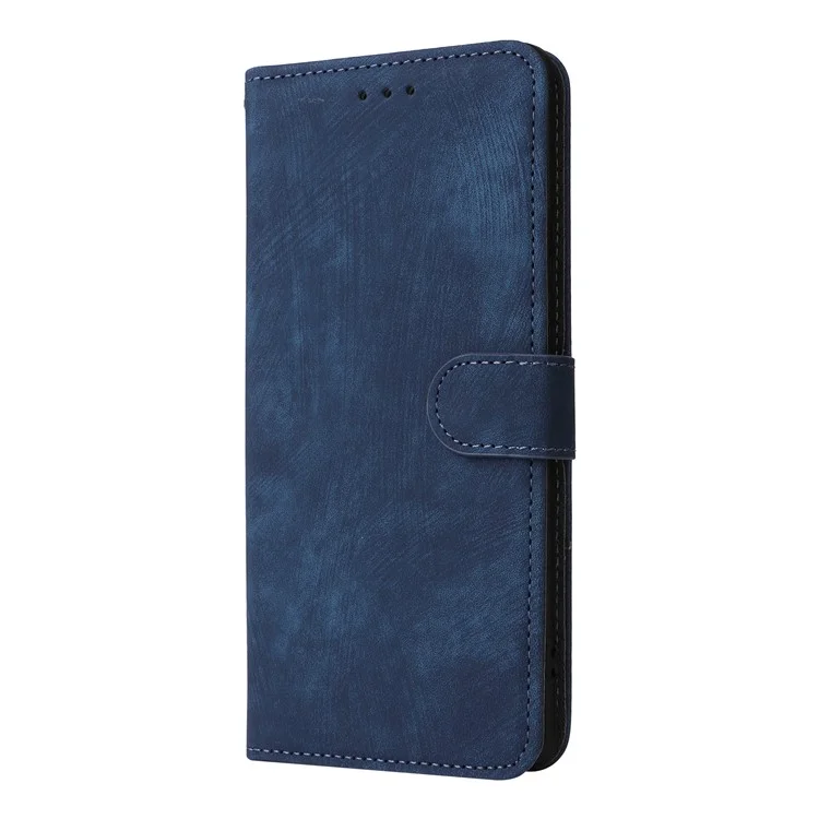 Funda de cartera para Infinix Hot 50 Pro+ 4G X6880, con bloqueo RFID, de piel de PU, con tapa abatible y soporte, color azul.