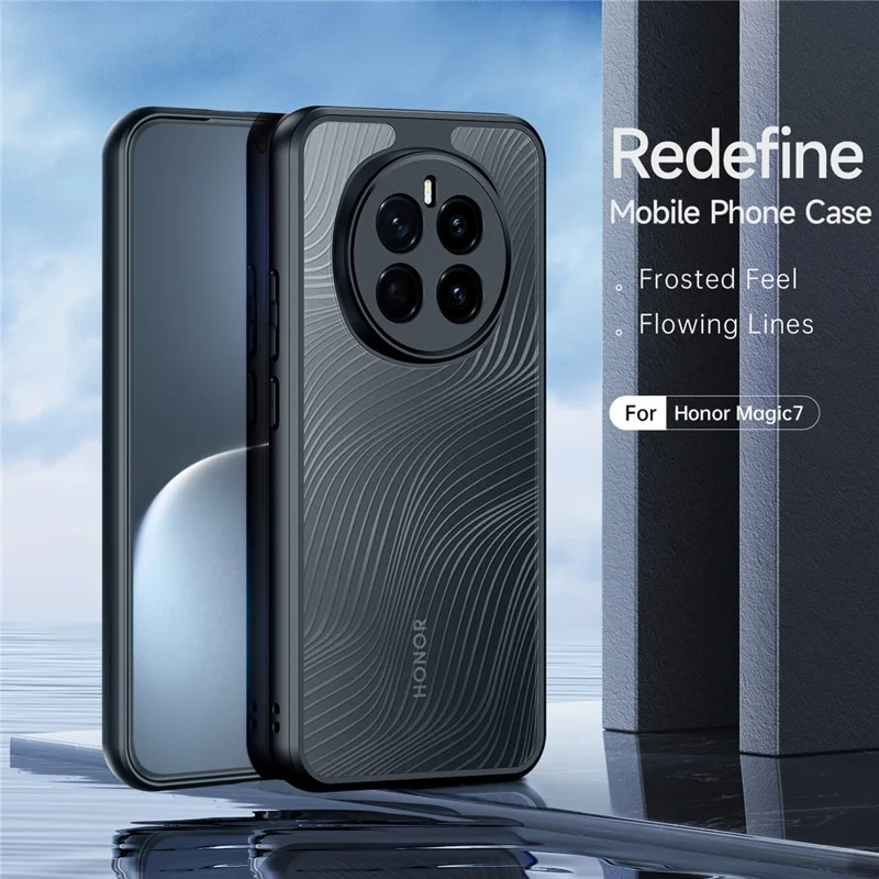 Série Dux Ducis Aimo Pour Honor Magic7 5G Case Tpu + pc Mate Téléphone (certification Recherche) - Noir