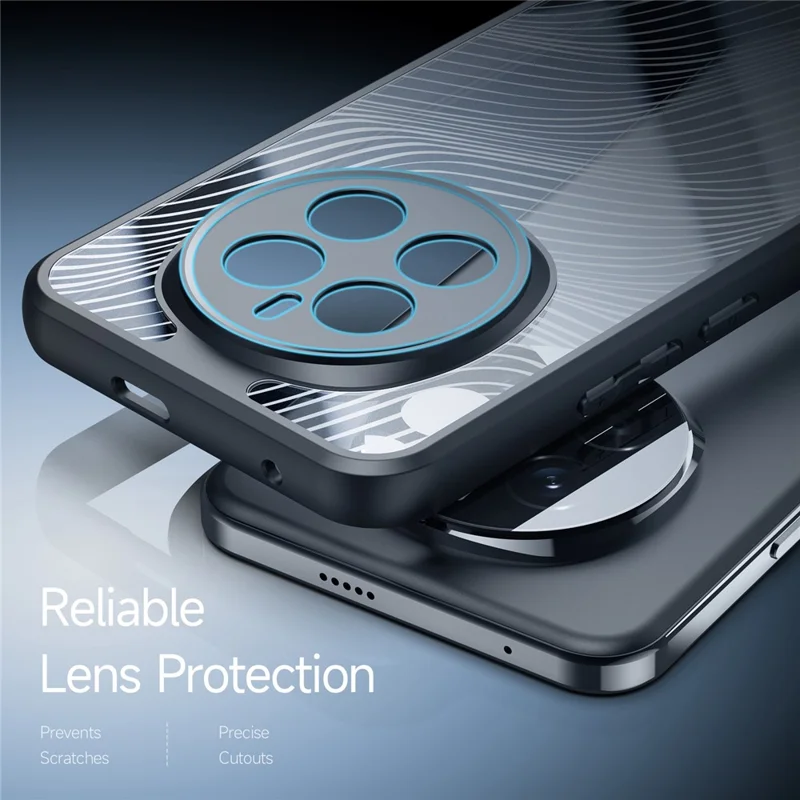 Série Dux Ducis Aimo Pour Honor Magic7 5G Case Tpu + pc Mate Téléphone (certification Recherche) - Noir