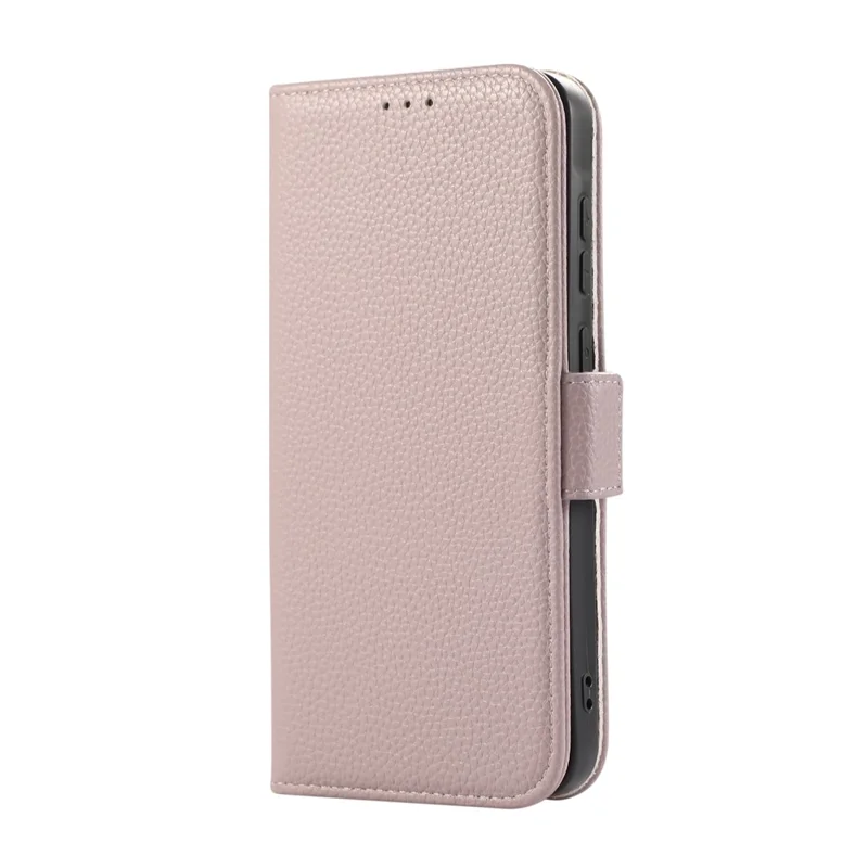 For Samsung Galaxy S24 Leather Case with Card Holder, Straps, Shockproof Wallet Phone Cover - Purple
