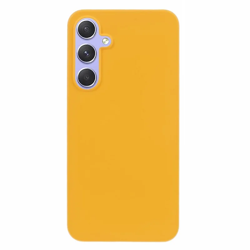 For Samsung Galaxy A36 5G Case Hard PC Frosted Minimalist Phone Cover - Yellow