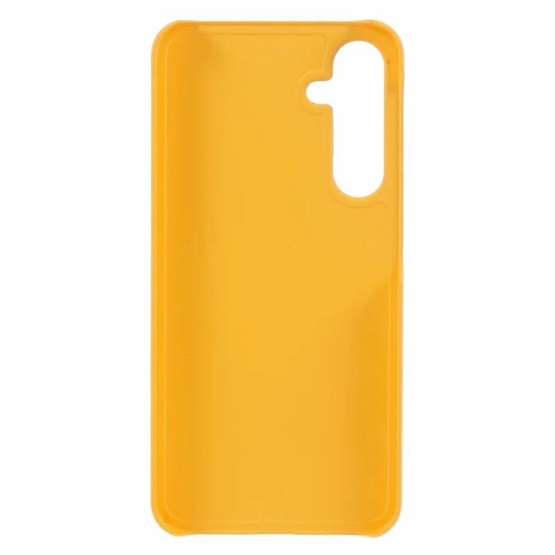 For Samsung Galaxy A36 5G Case Hard PC Frosted Minimalist Phone Cover - Yellow