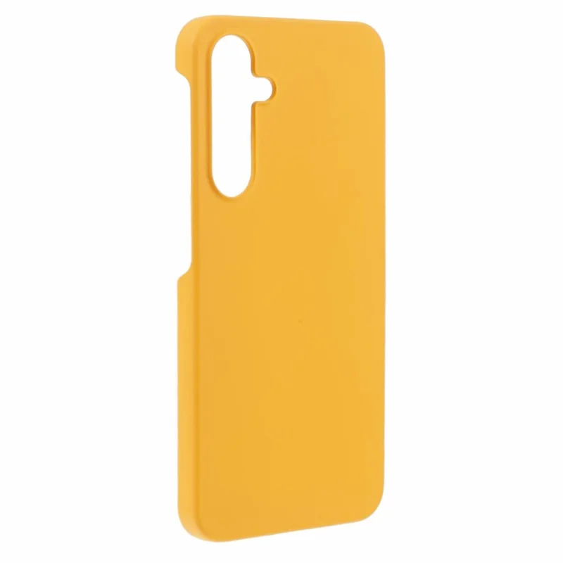 For Samsung Galaxy A36 5G Case Hard PC Frosted Minimalist Phone Cover - Yellow