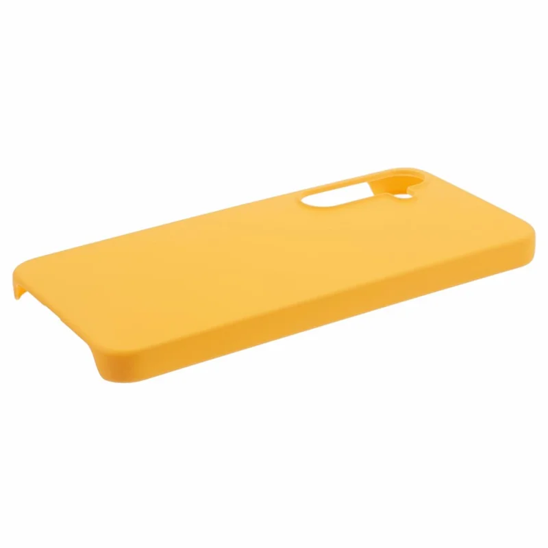 For Samsung Galaxy A36 5G Case Hard PC Frosted Minimalist Phone Cover - Yellow