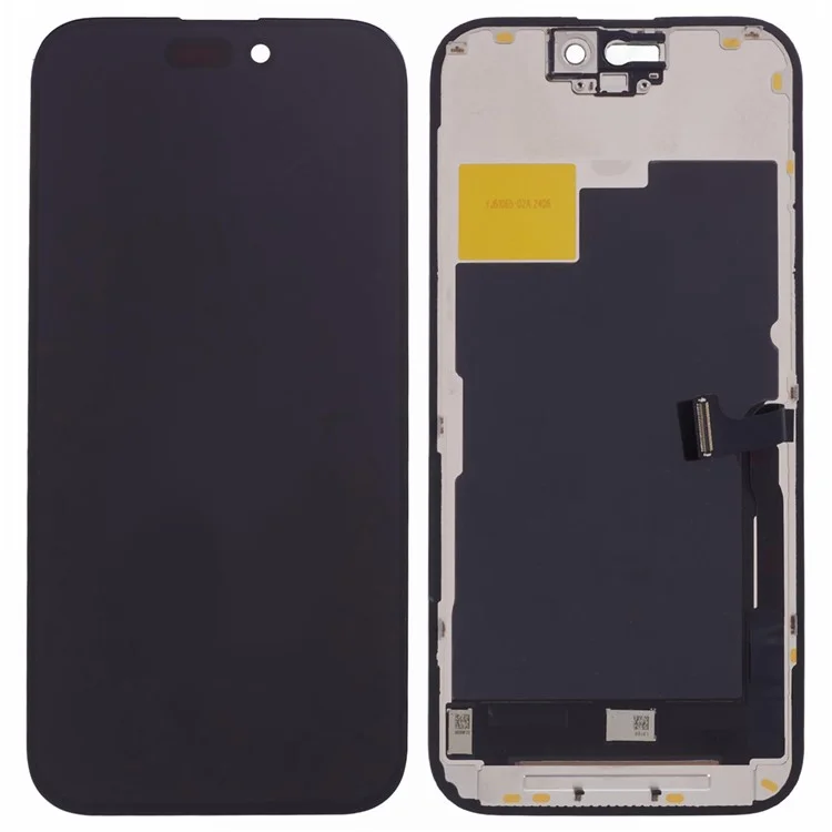Pantalla LCD y ensamblaje de digitalizador de grado C para iPhone 15 Pro (Tecnología JK Incell) (Sin logotipo)