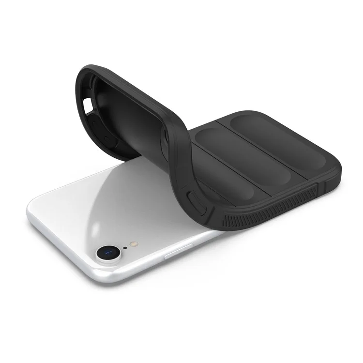 Custodia per iPhone XR Anti-caduta, morbida TPU, cover posteriore robusta - Bianco