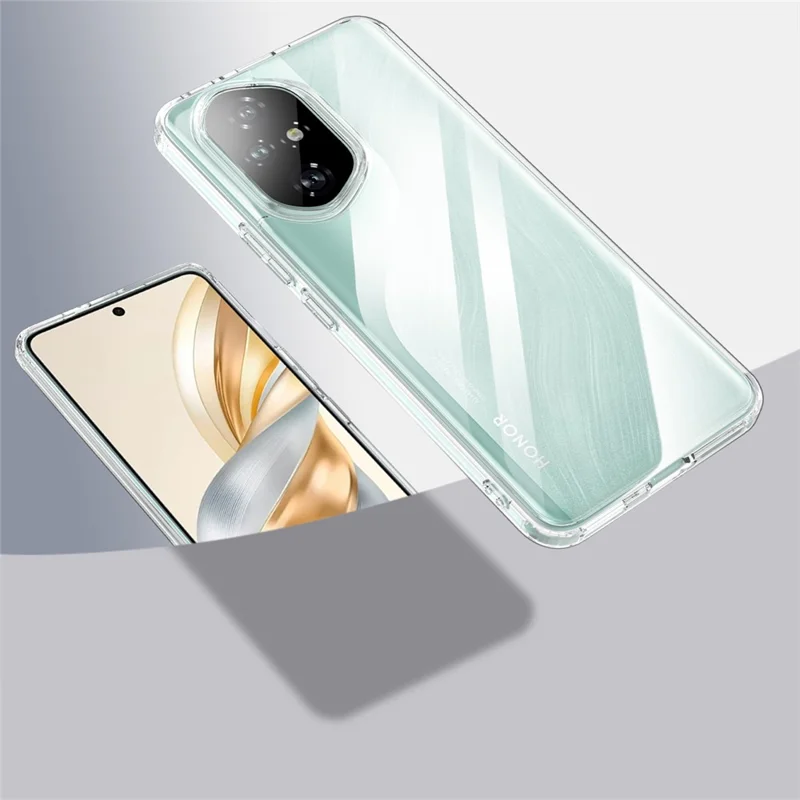 For Honor 300 Case PC+TPU Phone Cover Airbag Protection - Transparent
