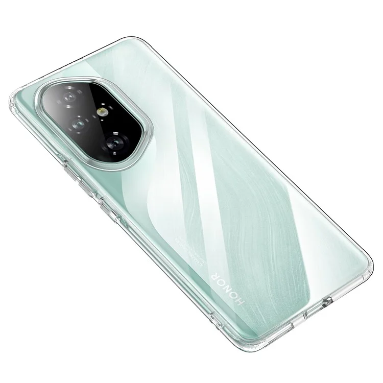 For Honor 300 Pro Case PC+TPU Phone Cover Airbag Protection - Transparent