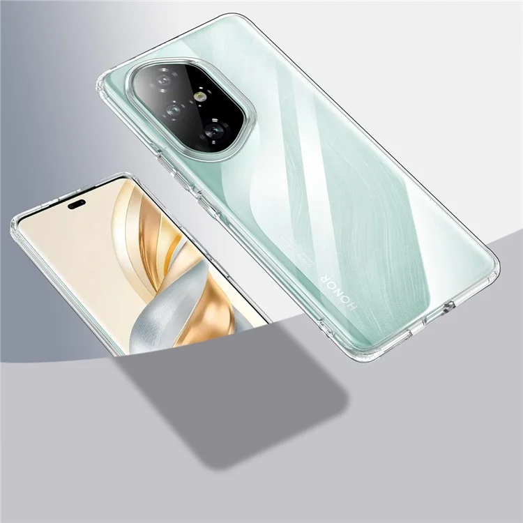 For Honor 300 Pro Case PC+TPU Phone Cover Airbag Protection - Transparent