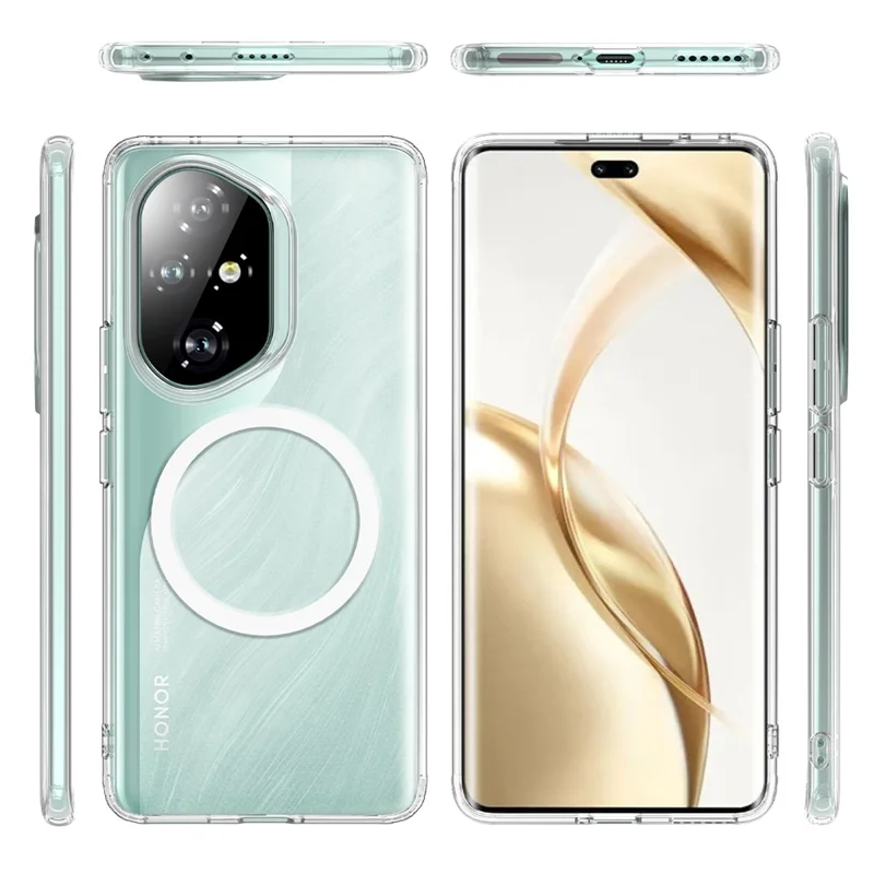 Bulk Purchasing For Honor 300 Case Compatible with MagSafe Scratch Resistant PC+TPU Phone Cover - Transparent