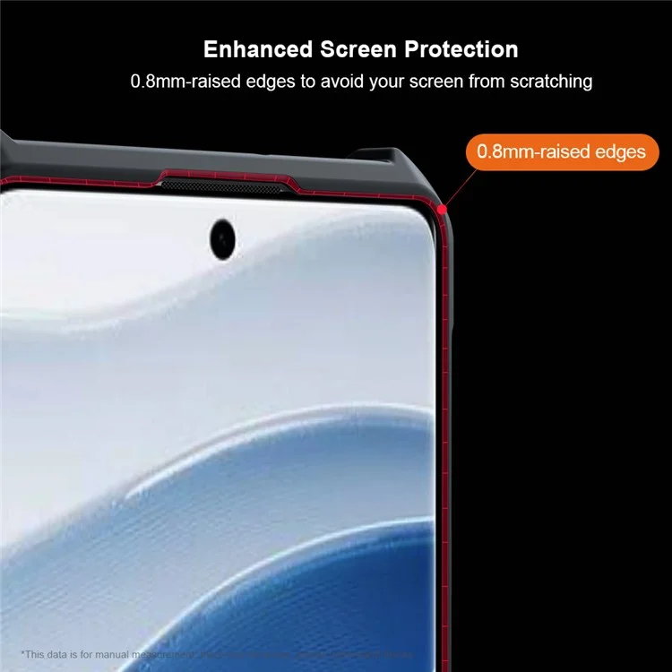 Coque XUNDD pour Xiaomi Redmi Note 14 Pro 5G, antichoc en TPU et dos en acrylique transparent.
