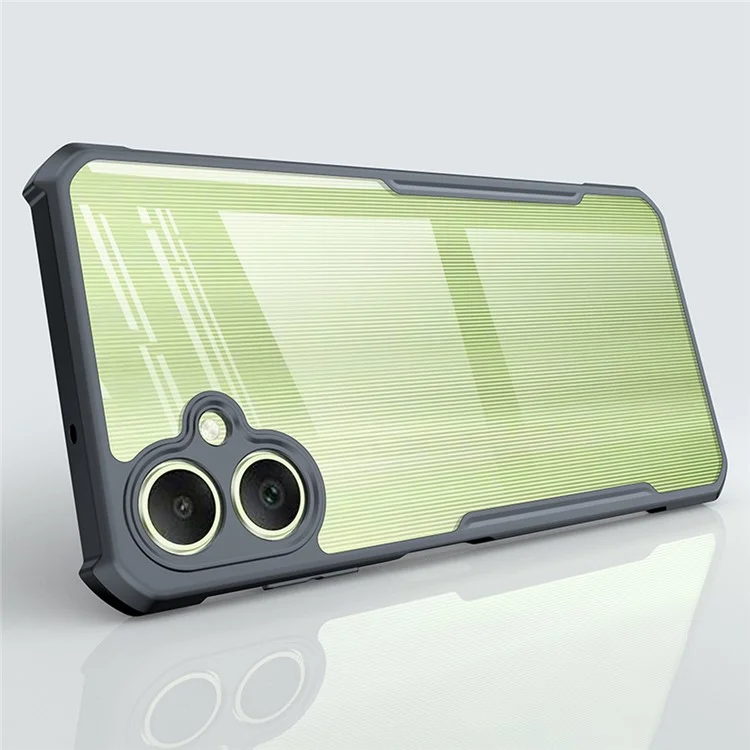 XUNDD Custodia per Samsung Galaxy A06 Antishock TPU + Copertura posteriore in acrilico trasparente