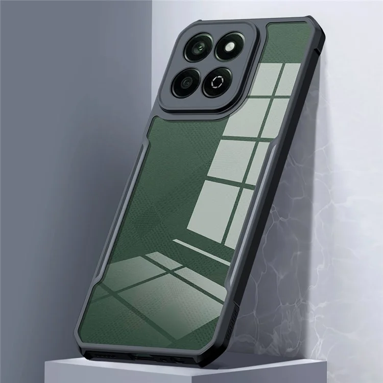 Capa XUNDD For Honor X7c 4G / 200 Smart 5G à prova de quedas TPU + tampa traseira de acrílico transparente