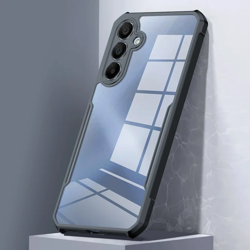 XUNDD til Samsung Galaxy S25 Case Dårlighedsbestandig TPU + Acryl Clear Bagdæksel