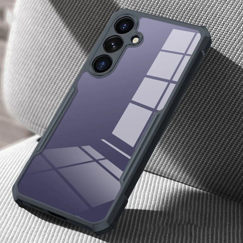 XUNDD til Samsung Galaxy S25 Case Dårlighedsbestandig TPU + Acryl Clear Bagdæksel