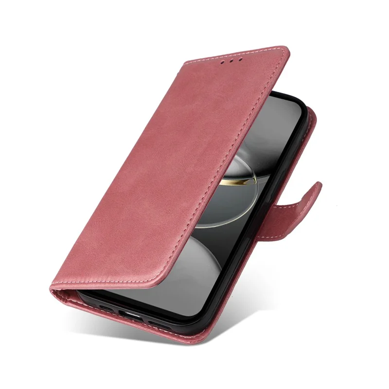 For TECNO Spark 30C 4G Case Wallet PU Leather Folio Flip Phone Cover - Pink