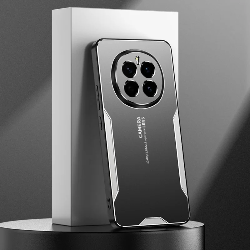 Obudowa do telefonu Honor Magic7 5G, tylna pokrywa z aluminium, TPU i PC - Srebrna