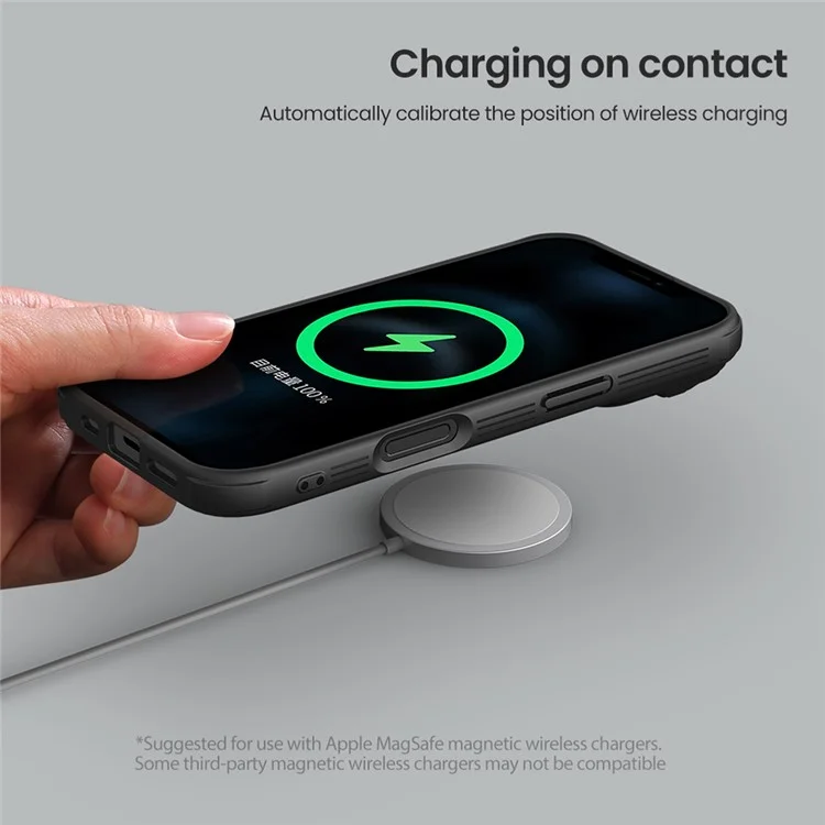 NILLKIN Camshield Prop Magnetic Series for iPhone 16 Pro Max Case Compatible with MagSafe TPU+PC Phone Cover with Lens Frame