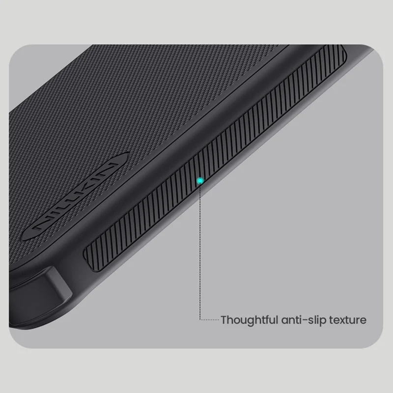 NILLKIN Frosted Shield Pro For Xiaomi 15 Case Matte PC+TPU Phone Cover - Black