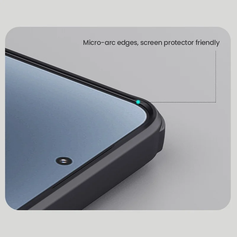 Чехол NILLKIN Frosted Shield Pro для Xiaomi 15, совместимый с MagSafe, PC+TPU, черный