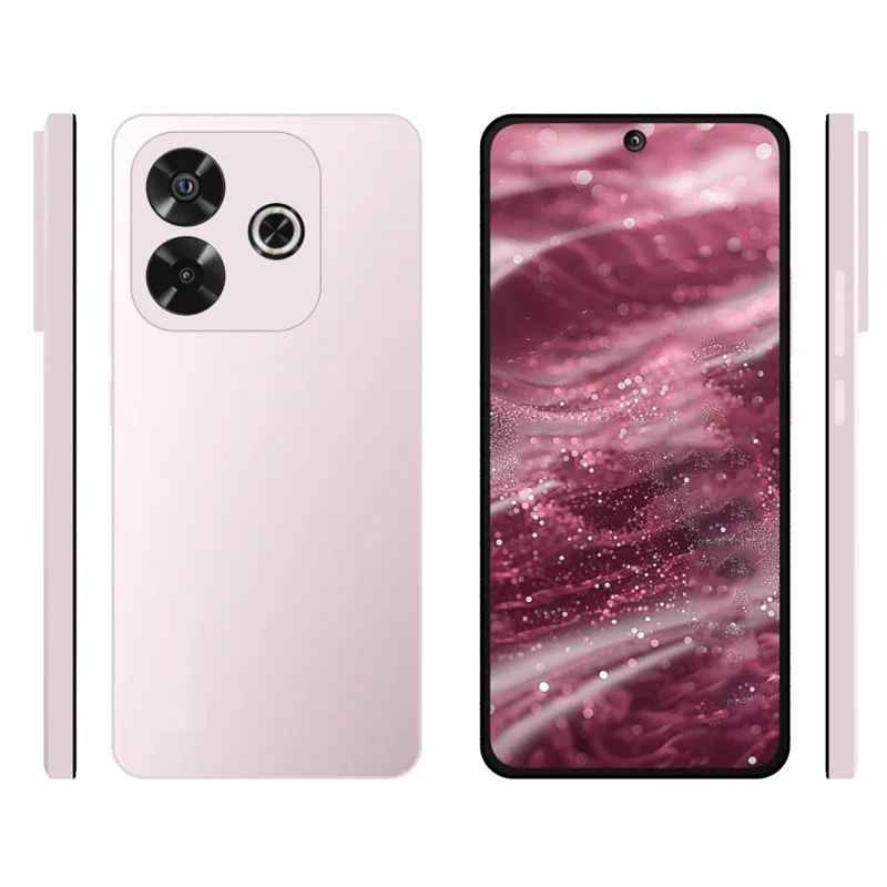 For Xiaomi Redmi Note 14 5G Clear Phone Case Watermark-Resistant TPU Back Cover