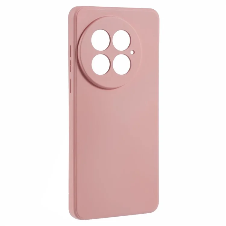 Funda para OnePlus 13 de TPU con parte posterior suave, revestimiento antirayones y fibra - Rosa