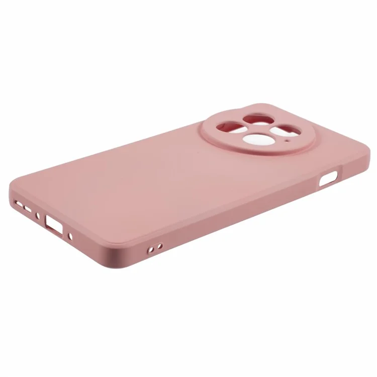 Funda para OnePlus 13 de TPU con parte posterior suave, revestimiento antirayones y fibra - Rosa