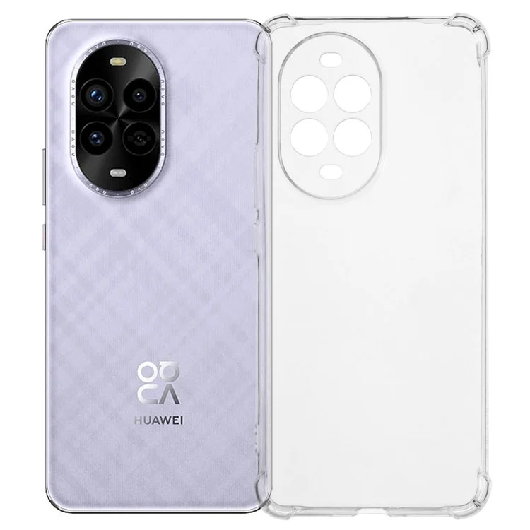 Чехол для телефона Huawei nova 13 Pro с усиленными углами и противоударным прозрачным TPU покрытием