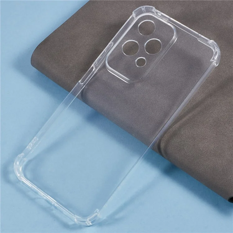 Capa de telefone For Honor 200 Lite, reforçada, com proteção anti-queda nos quatro cantos e cobertura de TPU transparente.