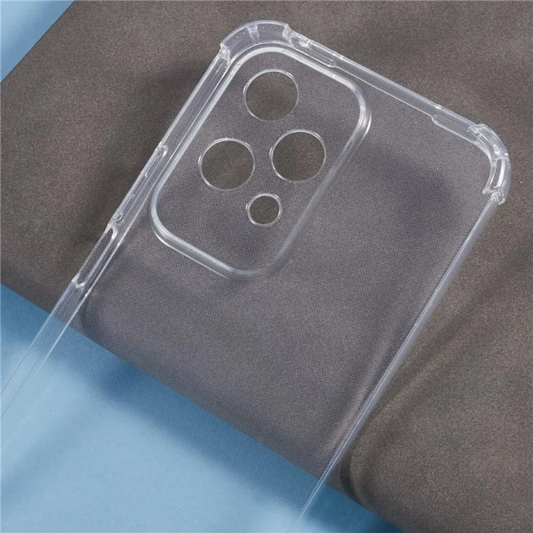 Capa de telefone For Honor 200 Lite, reforçada, com proteção anti-queda nos quatro cantos e cobertura de TPU transparente.