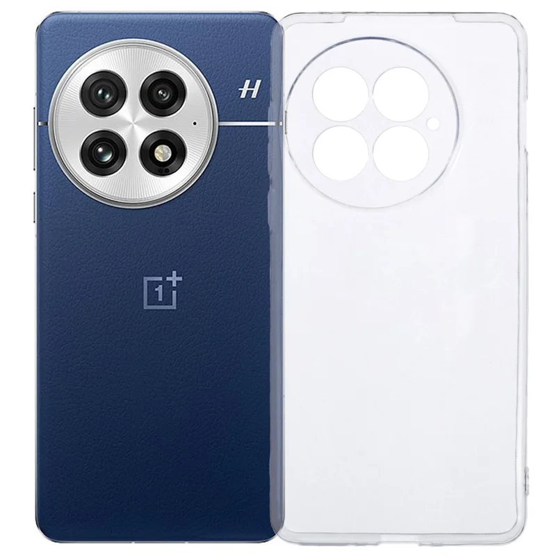 Funda clara para OnePlus 13, cubierta trasera flexible de TPU ultrafina