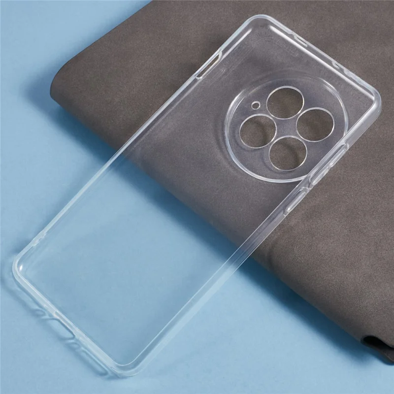 Funda clara para OnePlus 13, cubierta trasera flexible de TPU ultrafina
