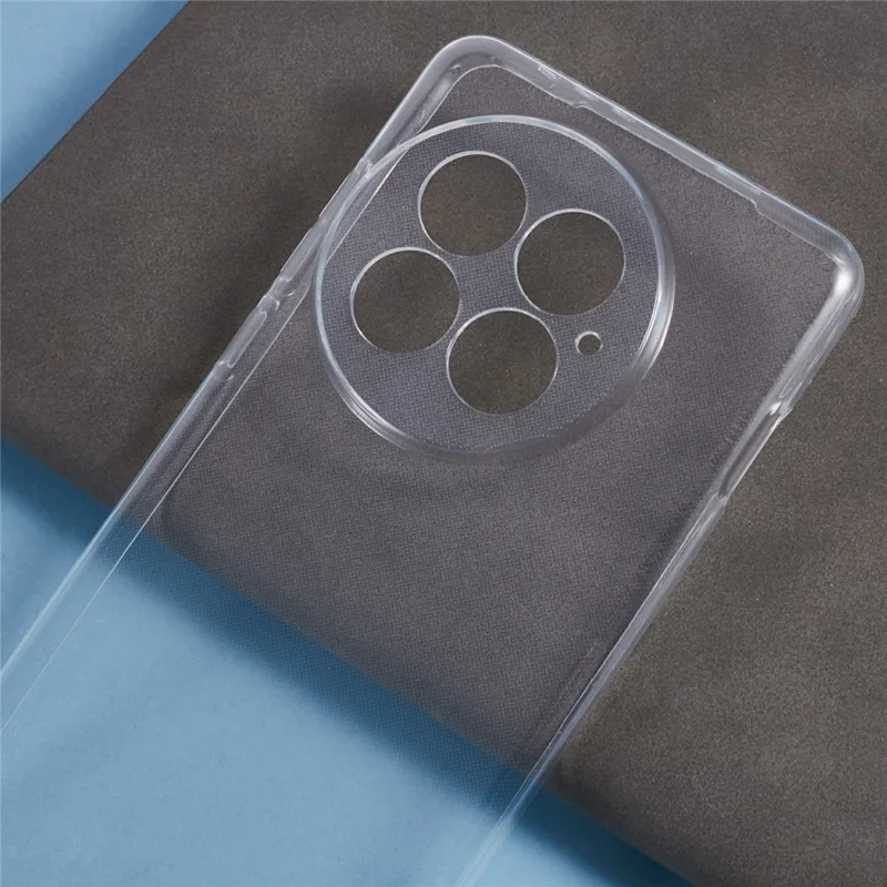 Funda clara para OnePlus 13, cubierta trasera flexible de TPU ultrafina