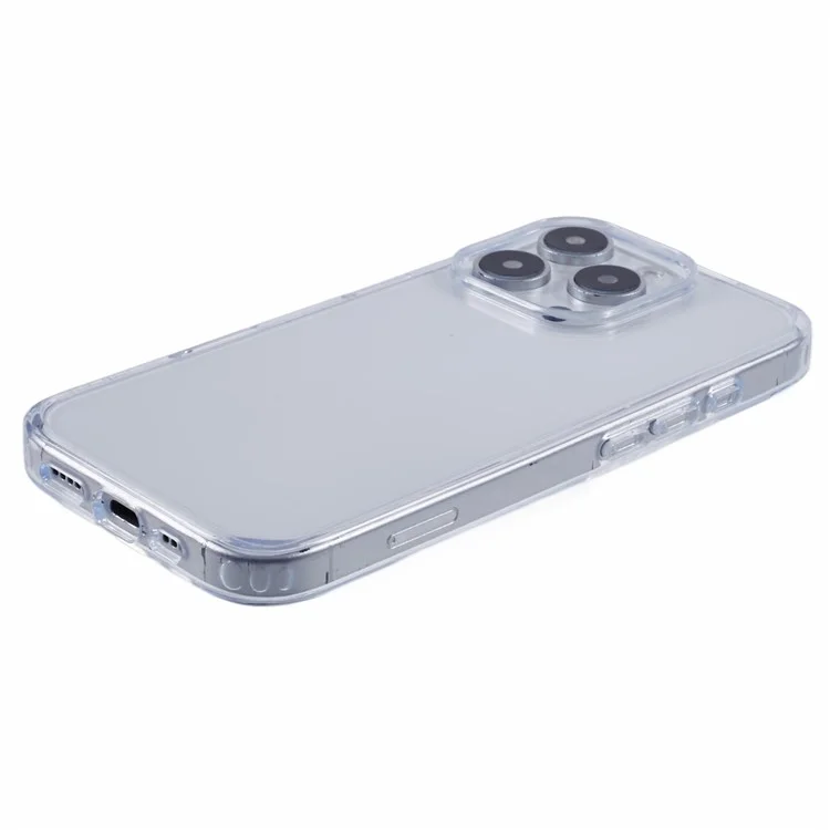 X-LEVEL For iPhone 16 Pro Phone Case TPU+PC Clear Back Cover with Camera Control Button